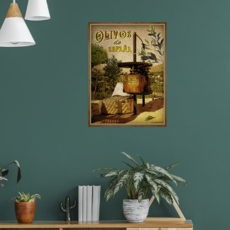 Olivos de España Poster