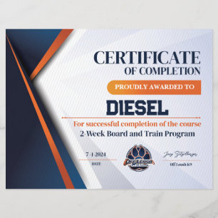 OLK9 Certificate #10