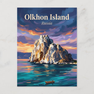 Olkhon Island Russia Postcard