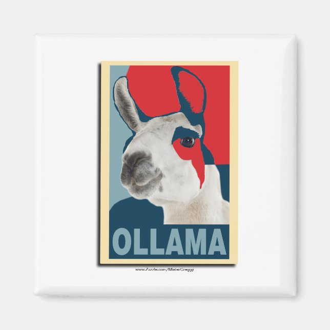 Ollama Obama - Magnet (Front)