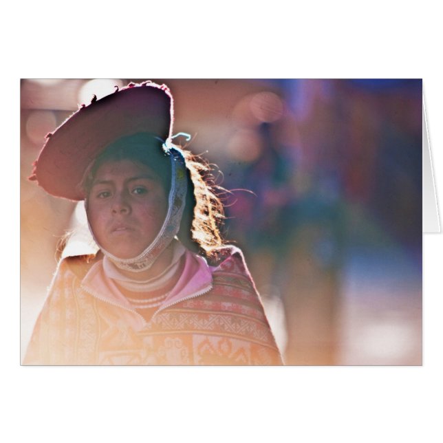 Ollantaytambo Girl (Front Horizontal)