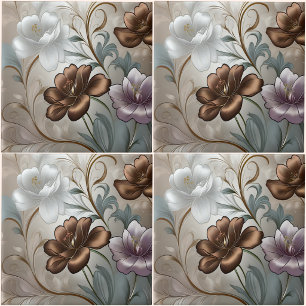 Ollie Blooms Ceramic Tile