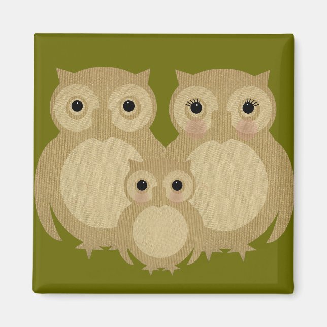 Ollie Family Magnet (Front)