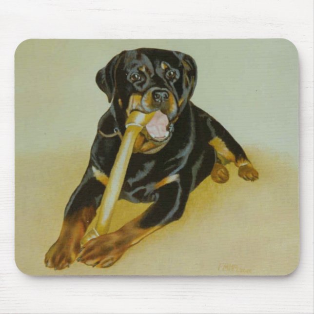 Ollie Mouse Mat (Front)