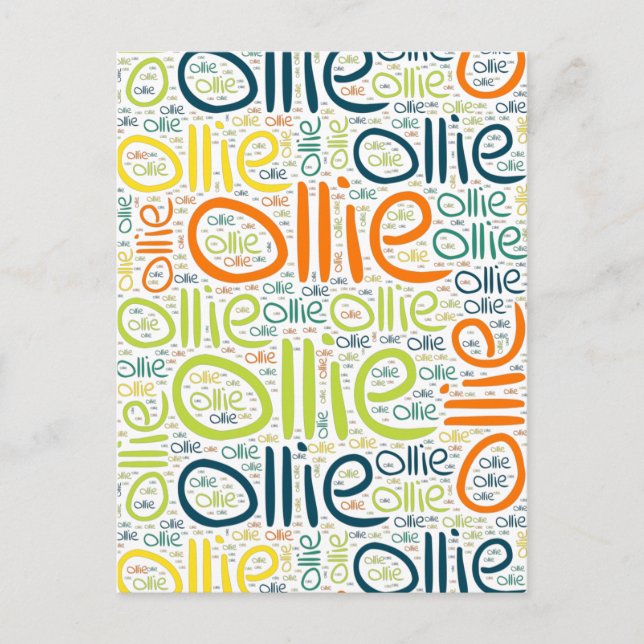 Ollie Postcard (Front)