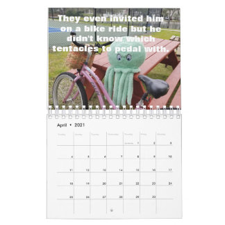 Ollie the Octopus Calendar