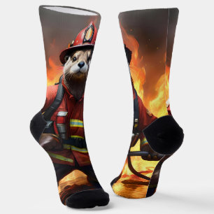 Ollie The Otter Fire Fighter, Socks