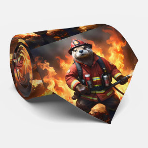 Ollie The Otter Fire Fighter,  Tie