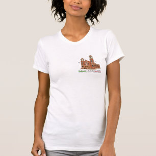 OLMC Logo Women's Slim Fit T-Shirt White