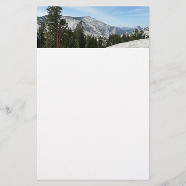 Olmsted Point II from Yosemite National Park Stationery (Front)