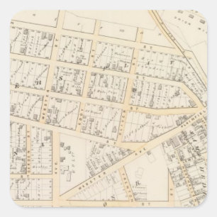 Olneyville Providence Rhode Island Square Sticker