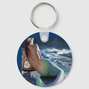 OLOKUN OF THE SEA BY LIZ LOZ KEY RING