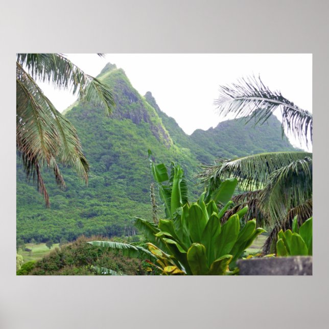 Olomana mountains poster (Front)