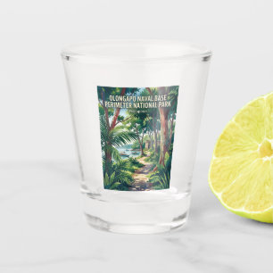 Olongapo Naval Base Perimeter National Park Shot Glass