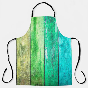 ?olorful wooden background texture. Multicolored p Apron