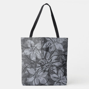Olowalu Hibiscus Hawaiian Camo Beach Bag