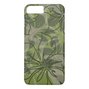 Olowalu Hibiscus Hawaiian Camo iPhone 8 Plus/7 Plus Case