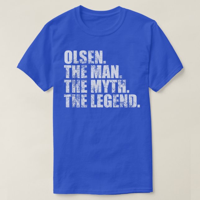 OlsenOlsen Family name Olsen last Name Olsen Surna T-Shirt (Design Front)