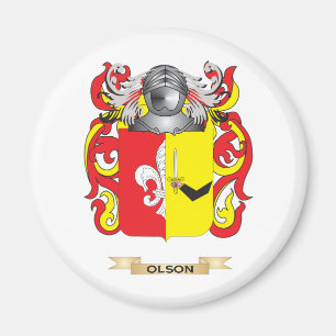 Olson Coat of Arms (Family Crest) Magnet