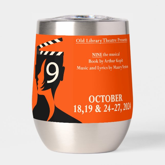 OLT Nine" Vino Tumbler (Front)