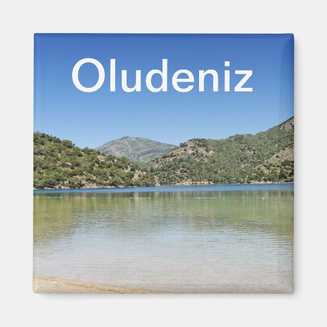 Oludeniz beach in Turkey Magnet (Front)
