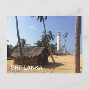 Oluvil Lighthouse, Sri Lanka Postcard