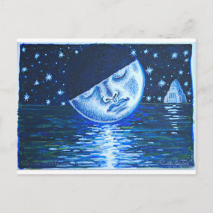 "Olvido nocturno" / "Nocturne Oblivion" Postcard