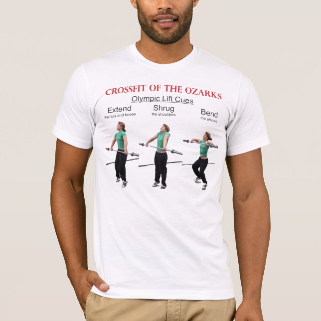 Oly Lift Cues T-Shirt (Front)