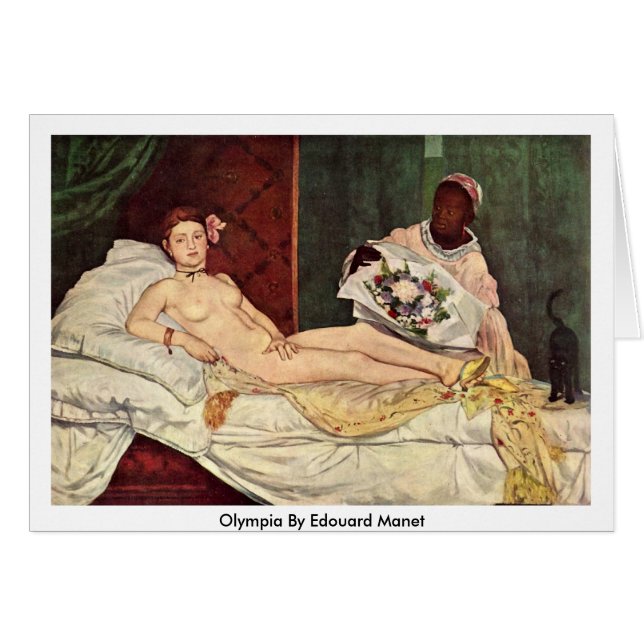 Olympia By Edouard Manet (Front Horizontal)