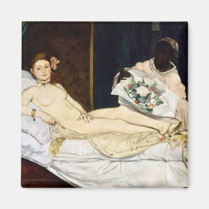 Olympia, Edouard Manet, 1863 Magnet