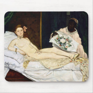 Olympia, Edouard Manet, 1863 Mouse Mat