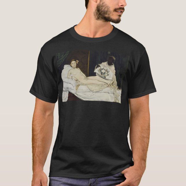Olympia Edouard Manet T-Shirt (Front)