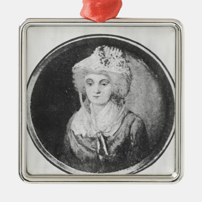 Olympia of Gouges Metal Tree Decoration (Front)