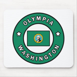 Olympia Washington Mouse Mat