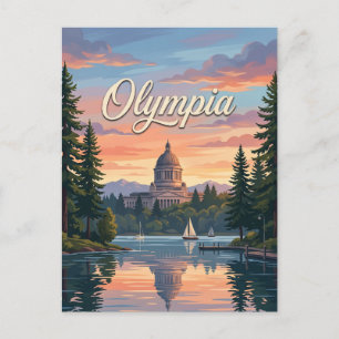 Olympia, Washington Postcard