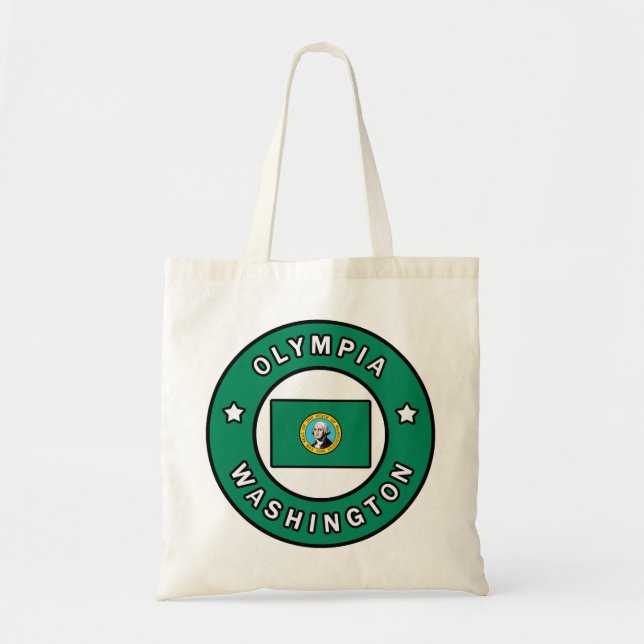 Olympia Washington Tote Bag (Front)