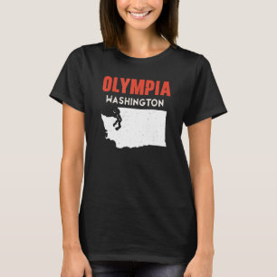 Olympia Washington USA State America Travel Washin T-Shirt