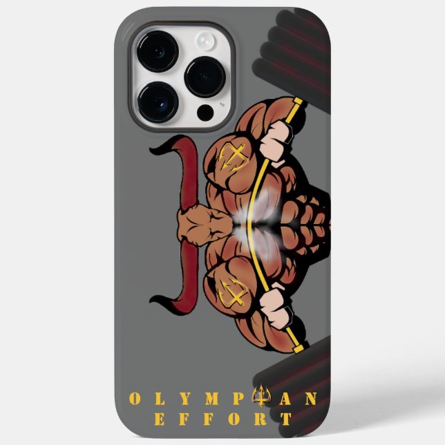 "Olympian Effort" Phone Case (Back)