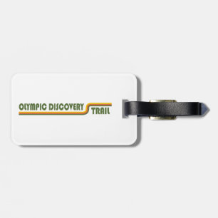 Olympic Discovery Trail Washington State Luggage Tag