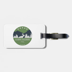 Olympic Discovery Trail Washington State Luggage Tag
