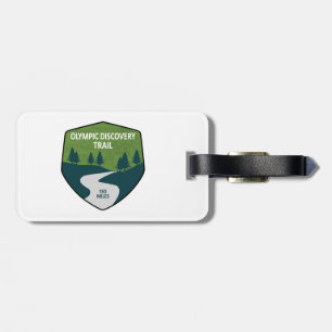 Olympic Discovery Trail Washington State Luggage Tag