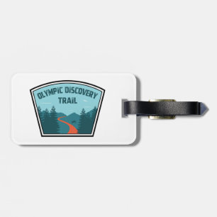Olympic Discovery Trail Washington State Luggage Tag