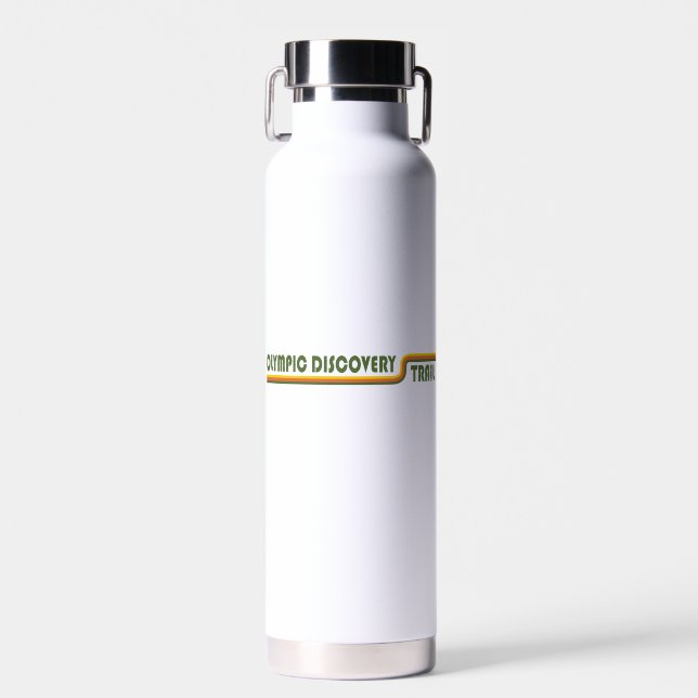 Olympic Discovery Trail Washington State Water Bottle (Front)