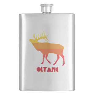 Olympic Elk Hip Flask