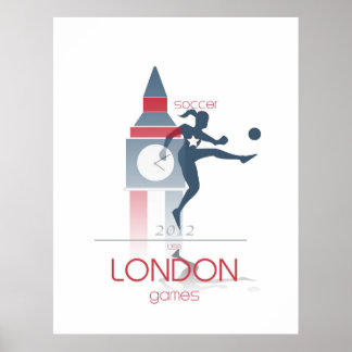 Olympic Games: Soccer Poster