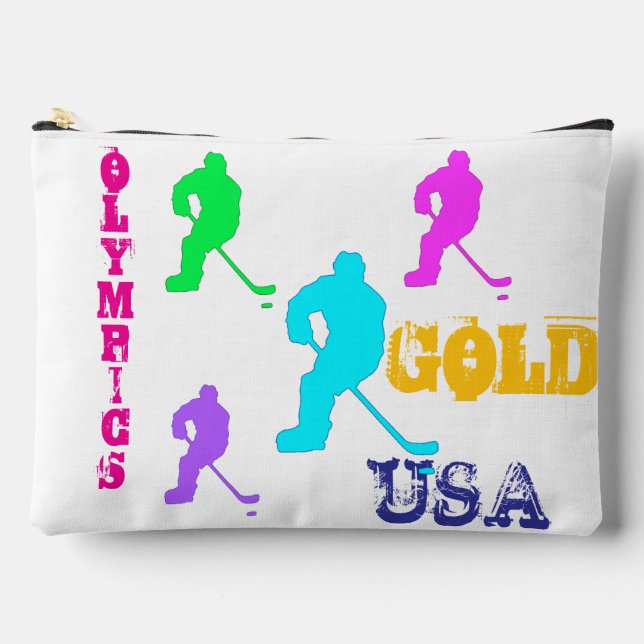 OLYMPIC HOCKEY ACCESSORY POUCH (Front)
