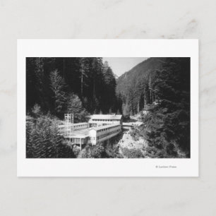 Olympic Hot Springs, WA Lodge View Photograph #2 Postcard
