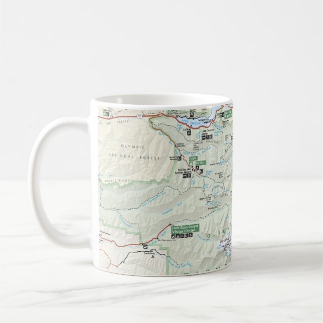 Olympic map mug (Left)
