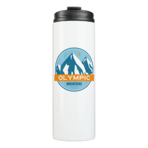 Olympic Mountains Washington Thermal Tumbler