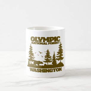 Olympic National Forest Coffee Mug